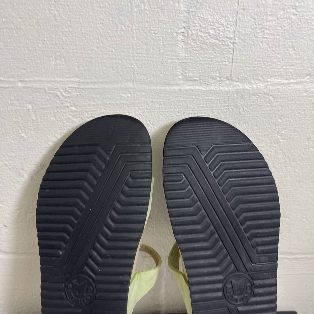 Mephisto Norie Green Nubuck Leather Slide Sandals Slip On Women's 41 EU/11 US - Picture 12 of 13